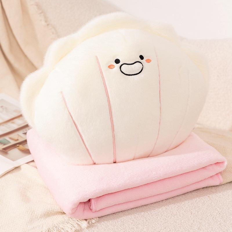 Cartoon Shell Pillow Blanket Plush Toy Shell Doll Office Nap Blanket Girl Soothing Ragdoll