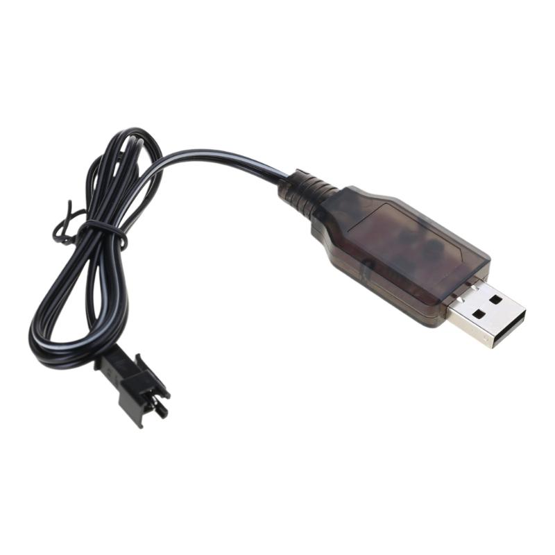 Advanced 6V Charger Cable SM2P Lithium Battery Charging Cord with Safe Protections for Electric Remote Controlled Toy