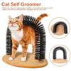 Многофункциональная щетка для волос Cat Arch Groomer и массажер для жениха, игрушка для домашних животных, кошачья когтеточка, кошачья когтеточка