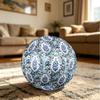 1pc Blue Tulip Egg Size 5 Soccer Ball Professional Match Training Football Indoor &Outdoor Sports Ball Lightweight Durable m6568