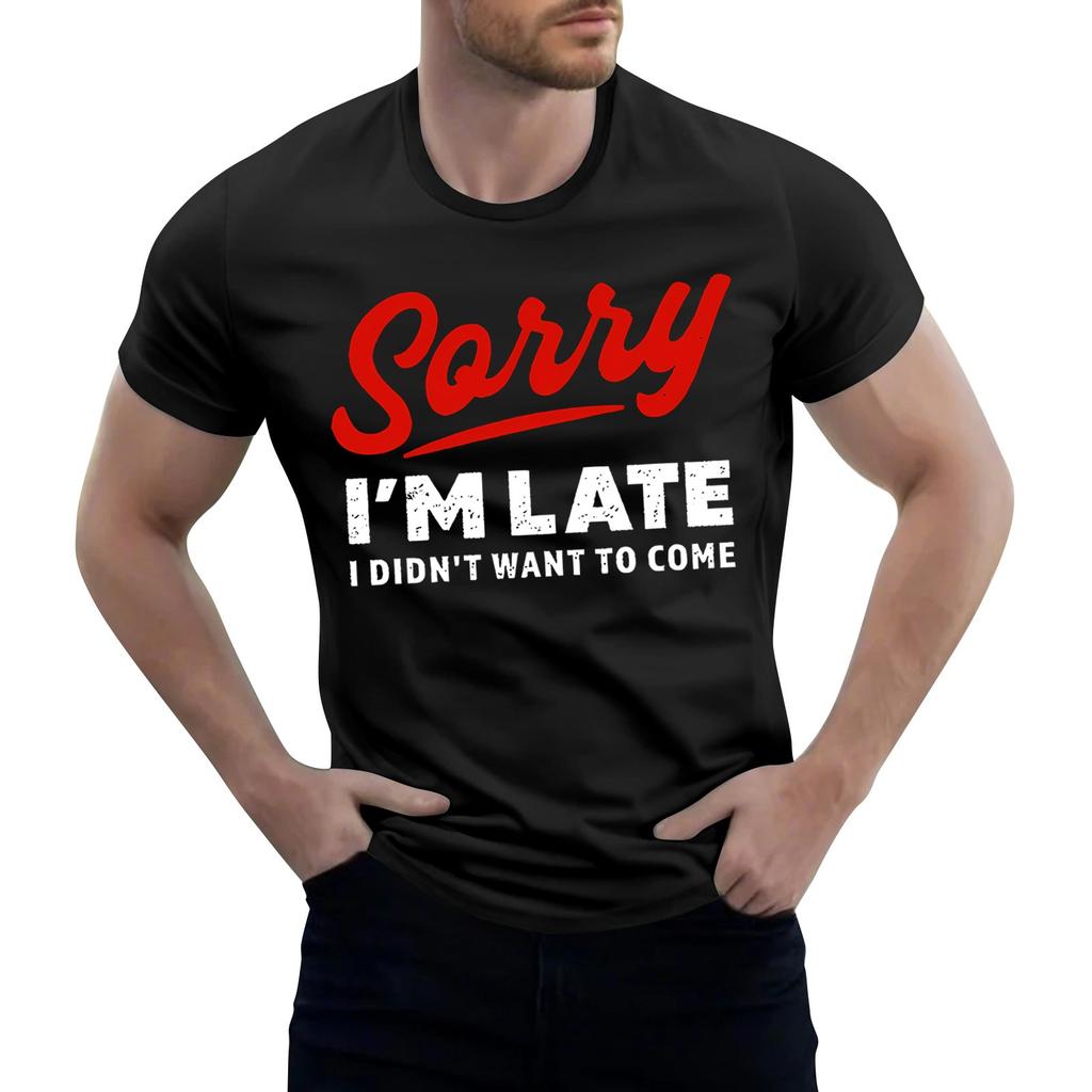 Мужская модная футболка уличная повседневная одежда с коротким рукавом