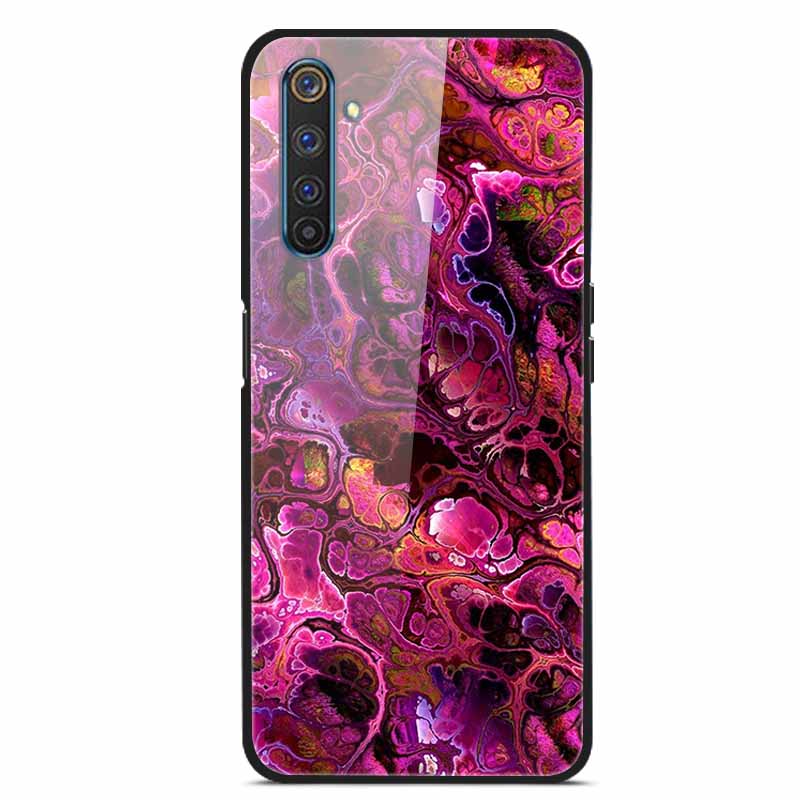 For Realme 6 Pro Tempered Glass Case for Realme 6 6S 6i Soft Bumper Hard Funda For Realme 6 Pro Phone Case Realme6 6 S 6i Cover