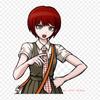 Mahiru Koizumi Danganronpa 2 Goodbye Despair Print Sticker On Clothes DIY Thermal Stickers For T-Shirts Patch Iron On Transfer Patch