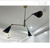 Mid century 1950 Chandelier Lights fixture Semi flush Lights Pendant Light