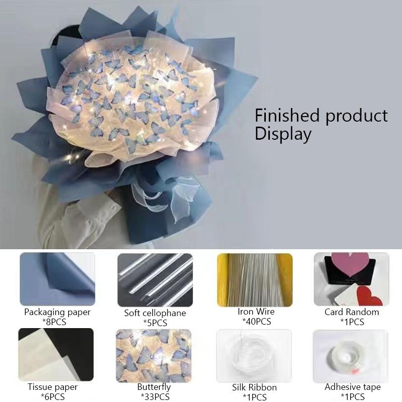 DIY подарок ручной работы ручной работы бабочка цветок материал пакет бабочка букет материал сумка