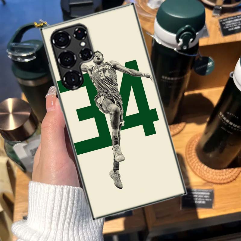Giannis Antetokounmpo Basketball Cases Phone Case for Samsung Galaxy S26 Ultra S25 Edge S24 S23 FE S21 Plus S20 S22 S10 Cover TP