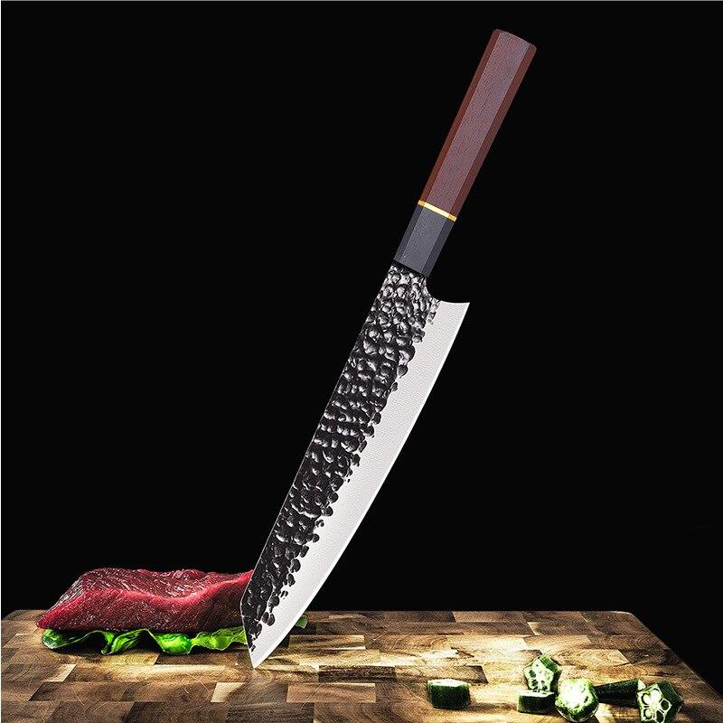 5Cr15 Japanese-style Forged Kitchen Knife Sharp Slicing Knife Cooking Sashimi Knife Chef's Knife