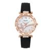 Fashion Business Watch for Women Simple Ladies Leather Quartz Watch Women Bracelet Wristwatch