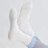 1 Pair Yoga Socks with Non-slip Gripper Breathable Moisture-Wicking Ballet Dance Fitness Pilates Athletic Gym Sports Mid-calf Socks
