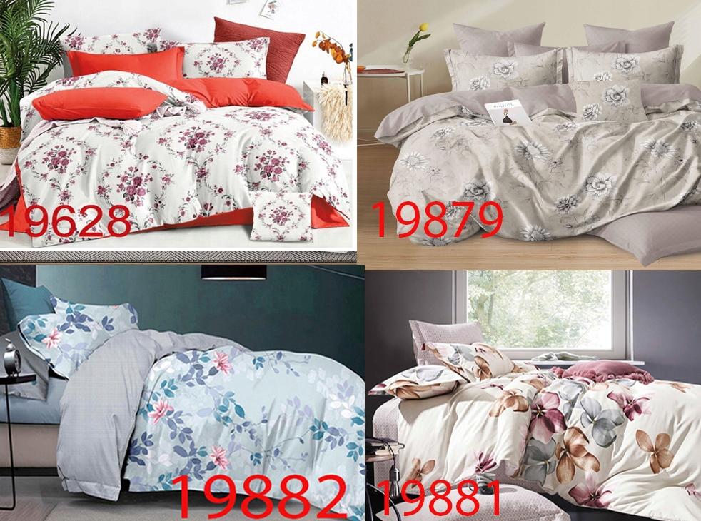 Warm flannel bedding 160x200 + pillowcases Polish, circles, anthracite