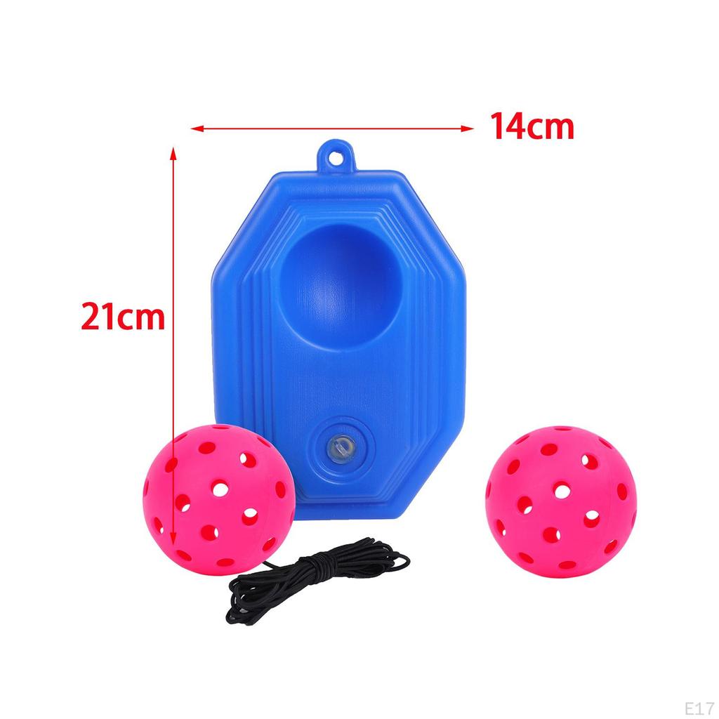 Тренажерный мяч Pickleball со шнуром, профессиональное тренировочное пособие для