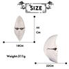 Promotional Mask White moon hood Male and female moon man masks Fun at the dance party cos Acting cool