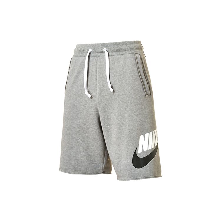 Nike Breathable Logo Sports Shorts Men Bottoms Grey DM6817-029