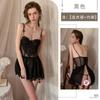 Sex underwear pure desire style sexy home suspender mesh thin perspective with chest pad uniform
