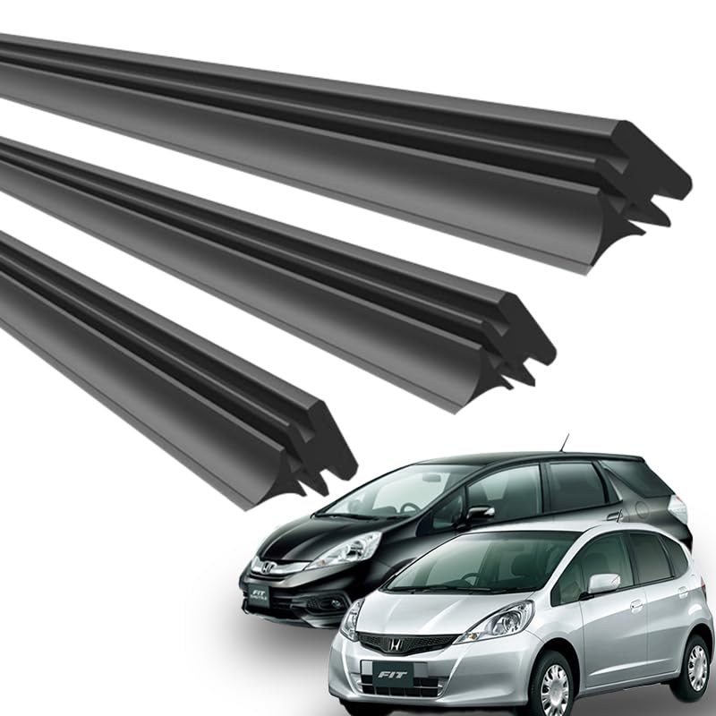 ProTorque FIT GE Series Honda Fit Shuttle Замена резинок стеклоочистителей OEM Комплект водителя и пассажира Пользовательские детали Накладки, Совместимые, Задние, 3,