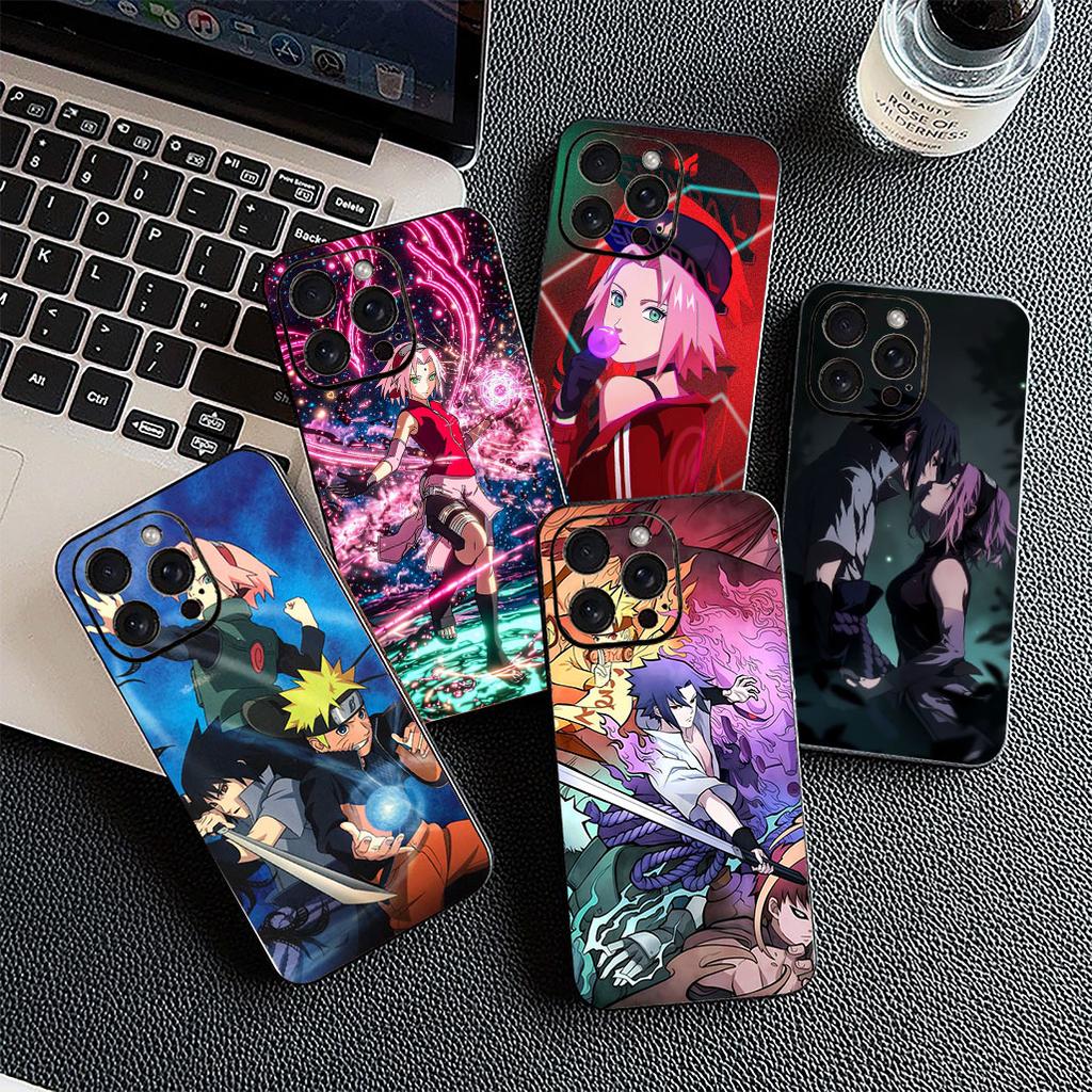 Чехол для Samsung Galaxy A35 A36 A55 A26 A05 A06 A14 A50 A51 A53 A54 A12 A13 A23 Чехол для телефона Харуно Сакура Наруто Учиха Саске