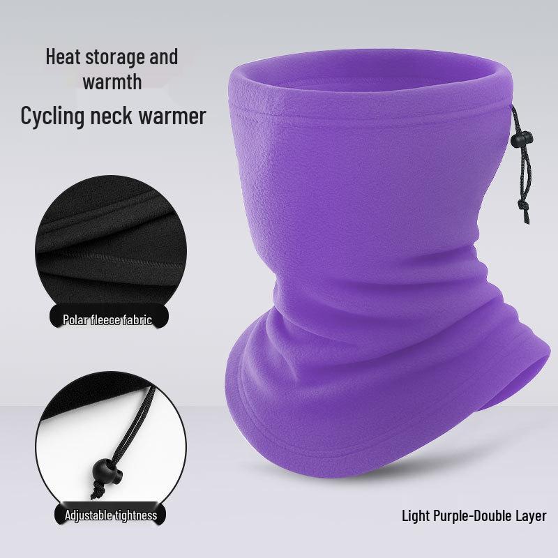 Регулируемая многофункциональная манишка: Ветрозащитный гейтор для катания на лыжах и велосипеде на осень и зиму