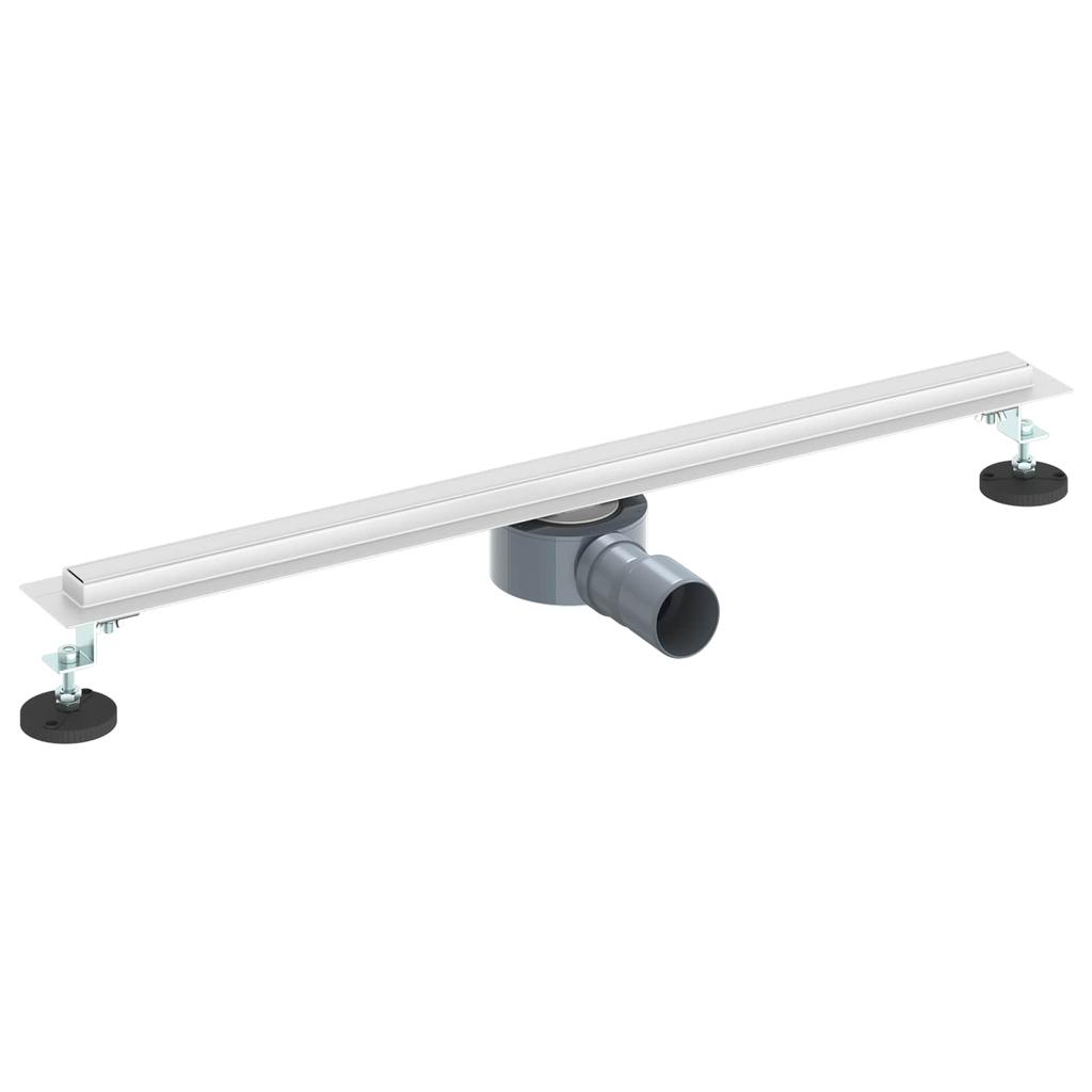 360 degrees Shower Drain with Slim Model Silver 70 cm Stainless Steel 304