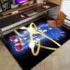Sonic Adventure Carpet For Playroom Bedroom Living Room Sofa Home Decorkids Game Area Rug Nonslip Floor Mat