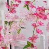 186 см искусственные цветы вишни, цветущая гирлянда, подвесная лоза, шелковая гирлянда сакуры для свадьбы, садовая арка, настенная домашняя вечеринка, декор