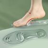 Silicone Massage Foot Arch Support Insoles for Men and Women, Soft and Super Soft, Flat Feet, Long Standing Without Fatigue,Poop Feeling Insoles