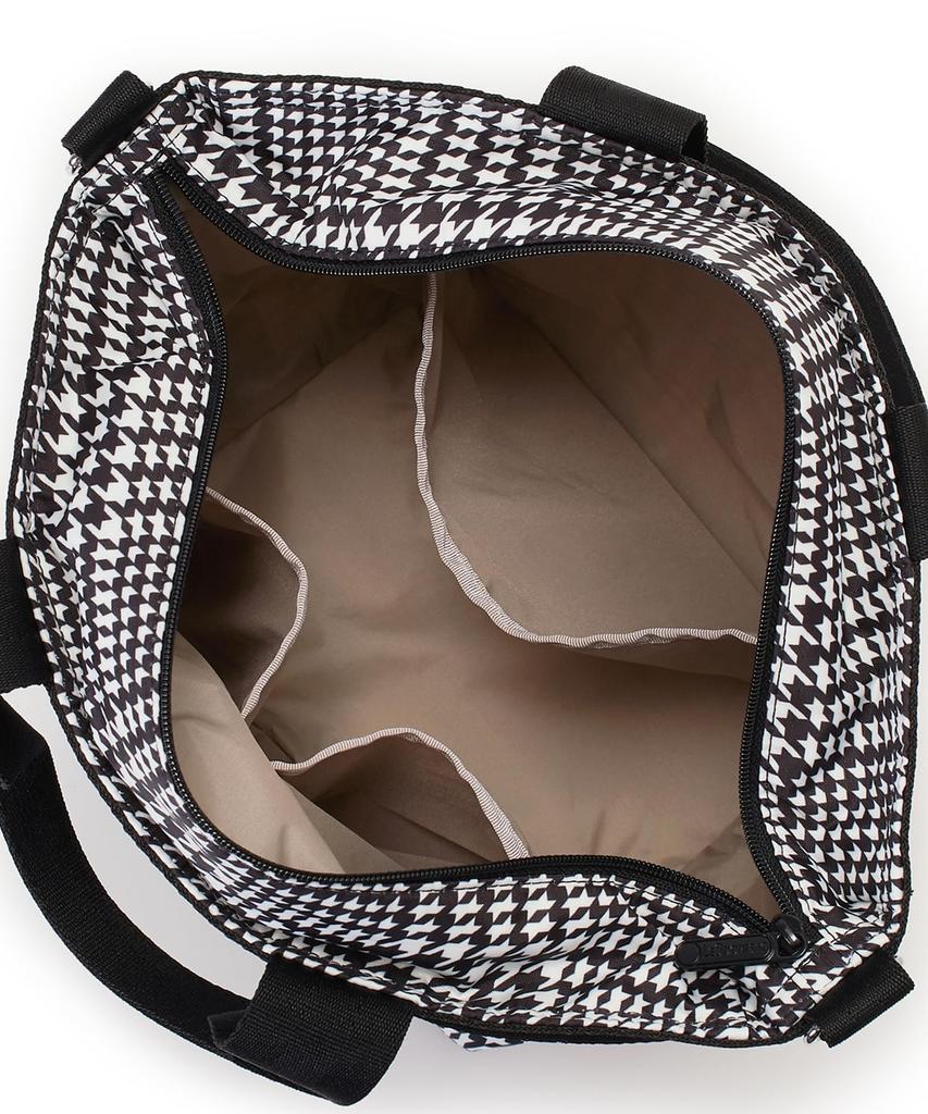 Официальная сумка-тоут BUCKET в клетку «гусиная лапка» [LeSportsac] TOTE/1116/City