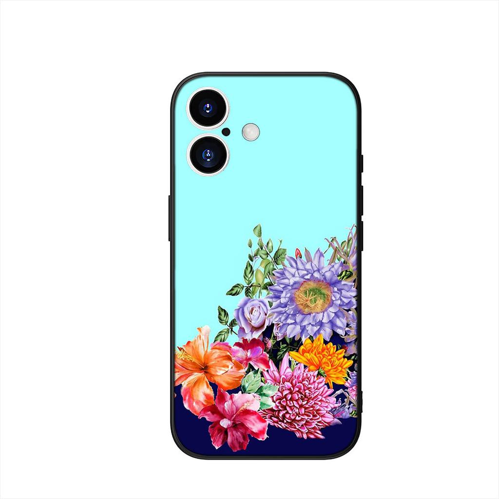 for Samsung Galaxy A55 A54 A25 A36 A17 A26 A35 A33 A34 A37 S20 S21 FE S10 Plus Case Floral Paisley Mandala Flower Texture Rose