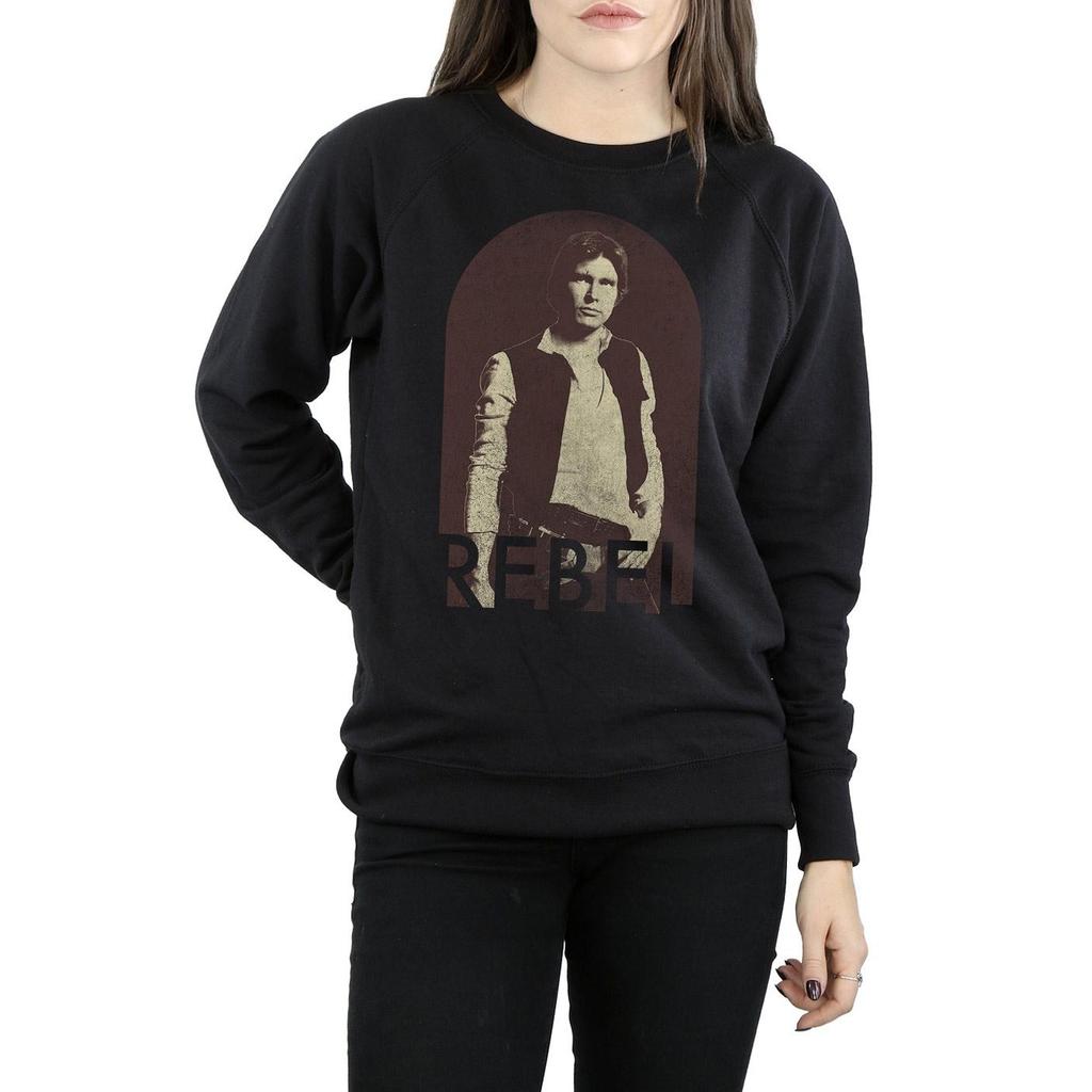 Star Wars Womens/Ladies Han Solo Rebel Sweatshirt