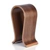 U Shape Wood Headphones Stand Holder Hanger Wooden Headset Desk Display Shelf Rack
