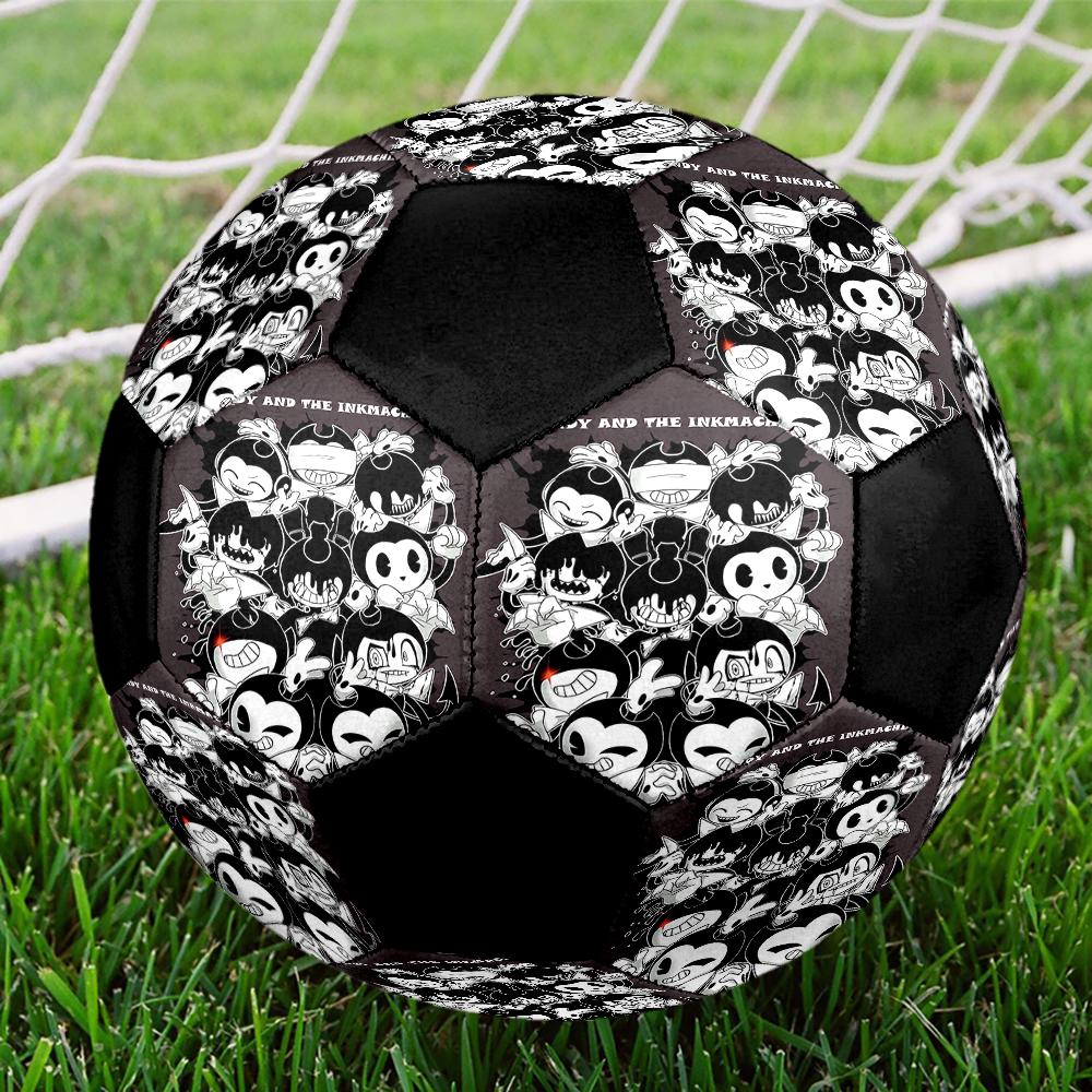 Bendy and the Ink Machine Theme Size 5 Soccer Ball, Suitable for Both Indoor and Outdoor Matches, a Gift Suitable for Everyone.