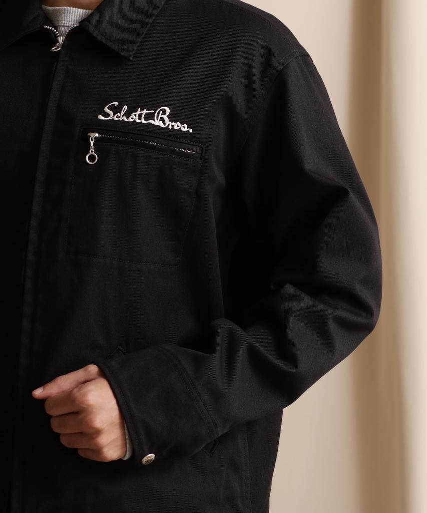 Куртка Schott TC WORK Размер JACKET, Мужская, 2XL, 010, Черный, 782-5952001