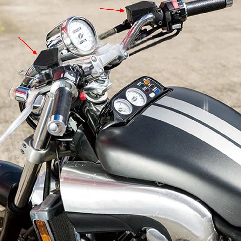 Для Yamaha V-MAX VMAX 1200 1985-2007 Мотоциклетные Аксессуары Передний Тормоз Сцепление Главный Тормозной Цилиндр Резервуар Жидкости Крышка Колпачок