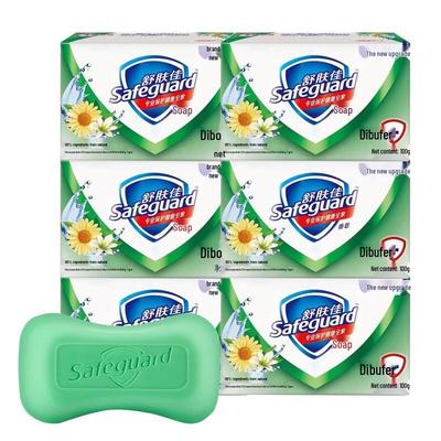 Safeguard Мыло-кусок Жимолость и Хризантема, 6 шт.