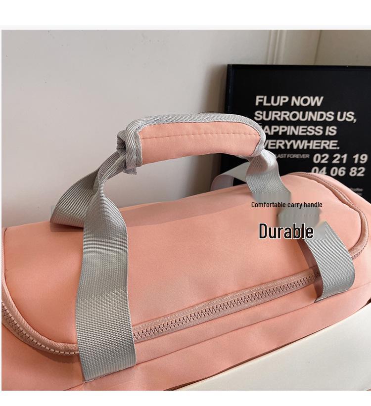 Trendy Water-Repellent Travel Bag with Shoe Compartment for Swimming and Fitness - Single Shoulder Crossbody with Large Capacity