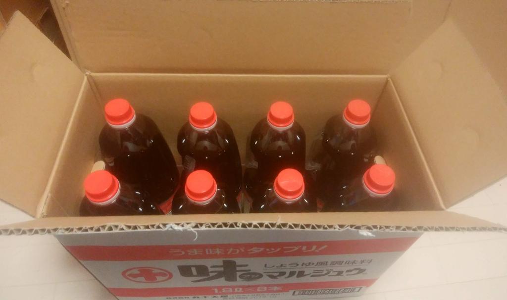 In a Box of 8 Maruju Oya Aji Marjuu [Sold Bottles] 1.8L