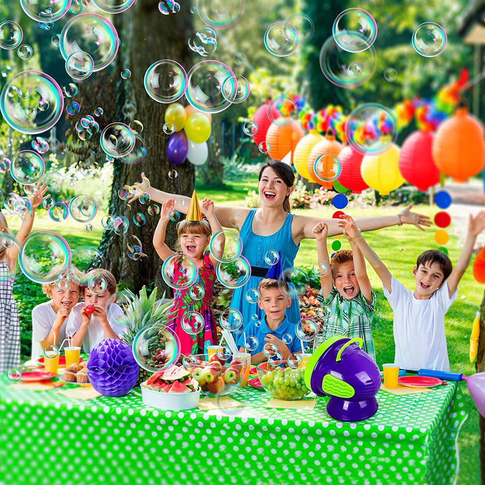 Машина для мыльных пузырей для детей Машины для мыльных пузырей с жидкостью для мыльных пузырей для вечеринок свадеб на открытом воздухе