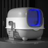 Enclosed Cat Litter Box with UV Sterilization & Anti-Splash Deodorization