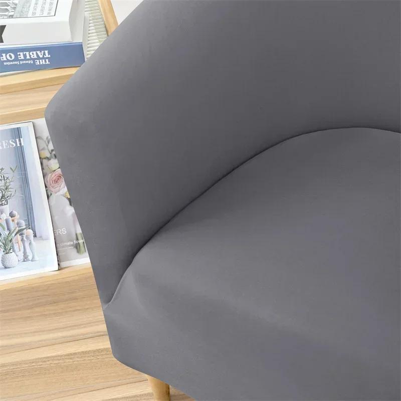 Water Repellent Club Sofa Cover Solid Color Tub Chair Covers Stretch Single Sofa Covers Armchair Slipcovers El Bar Counter