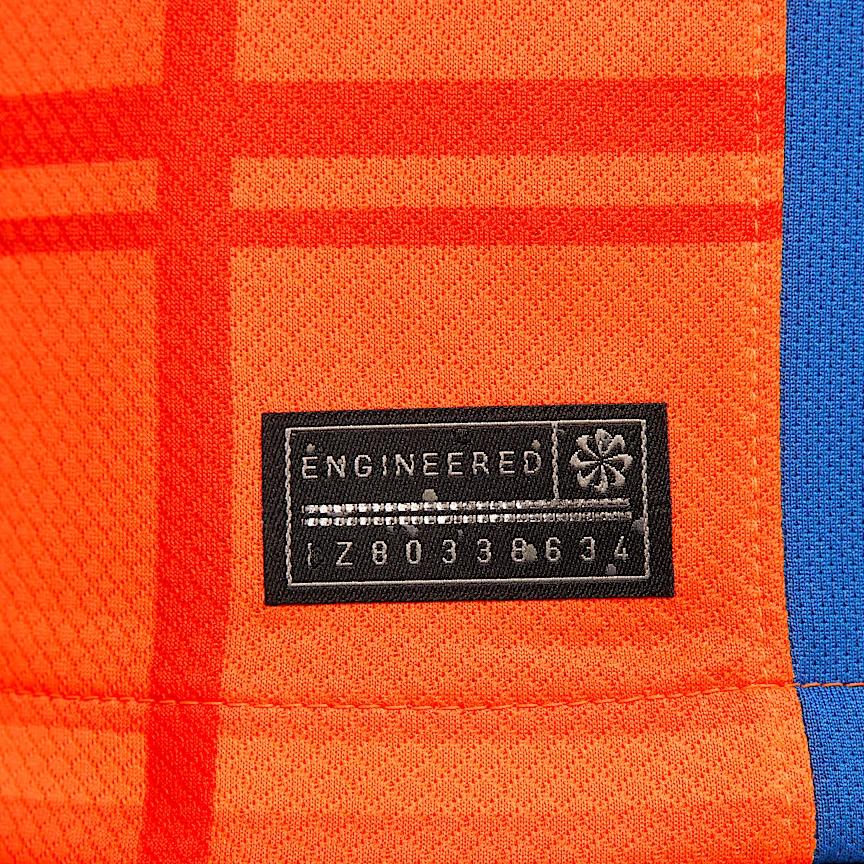 Nike Dri Fit Soccer Jersey Men's Eye Catching Orange/Royal Blue/Royal Blue HM6171-819