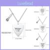 Элегантное ожерелье с медиатором в форме сердца с индивидуальной гравировкой Идеальный подарок для любителей музыки