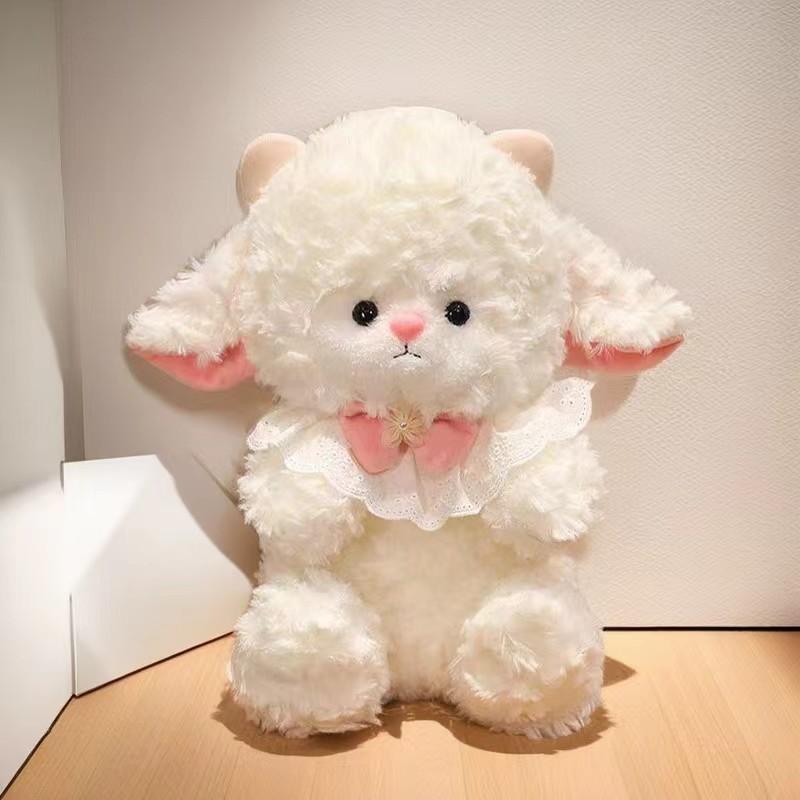 Kawaii Animals Plush Toy Soft Stuffed Lovely Tiger Rabbit Frog Teddy Bear Plush Doll Home Decor Kids Girls Birthday Day Gifts