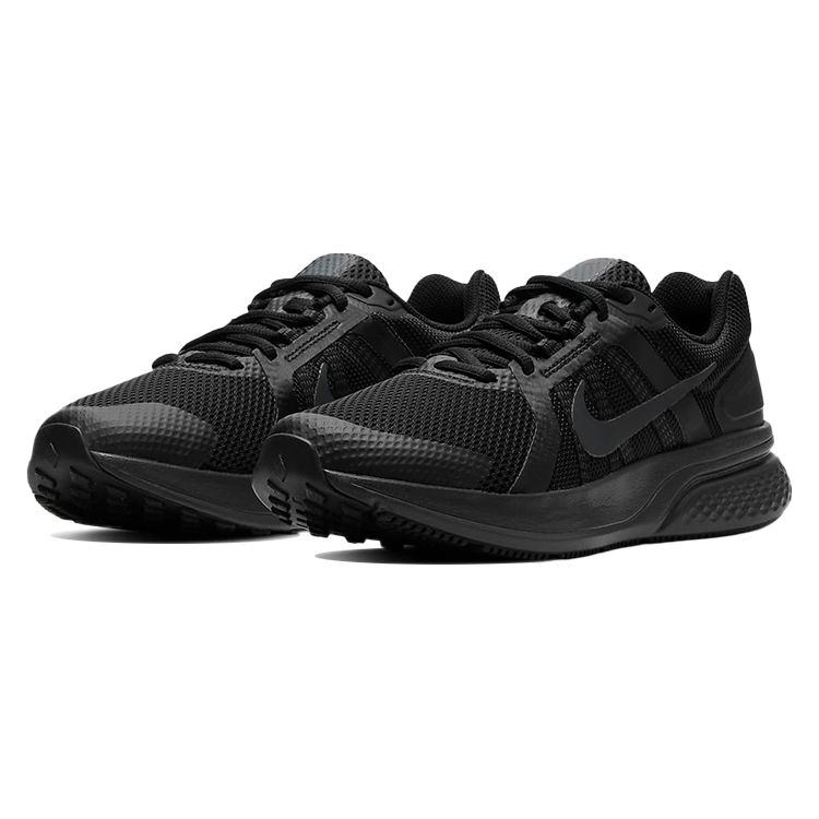 Nike Run Swift 2 Черные темно-дымчато-серые мужские кроссовки CU3517-002