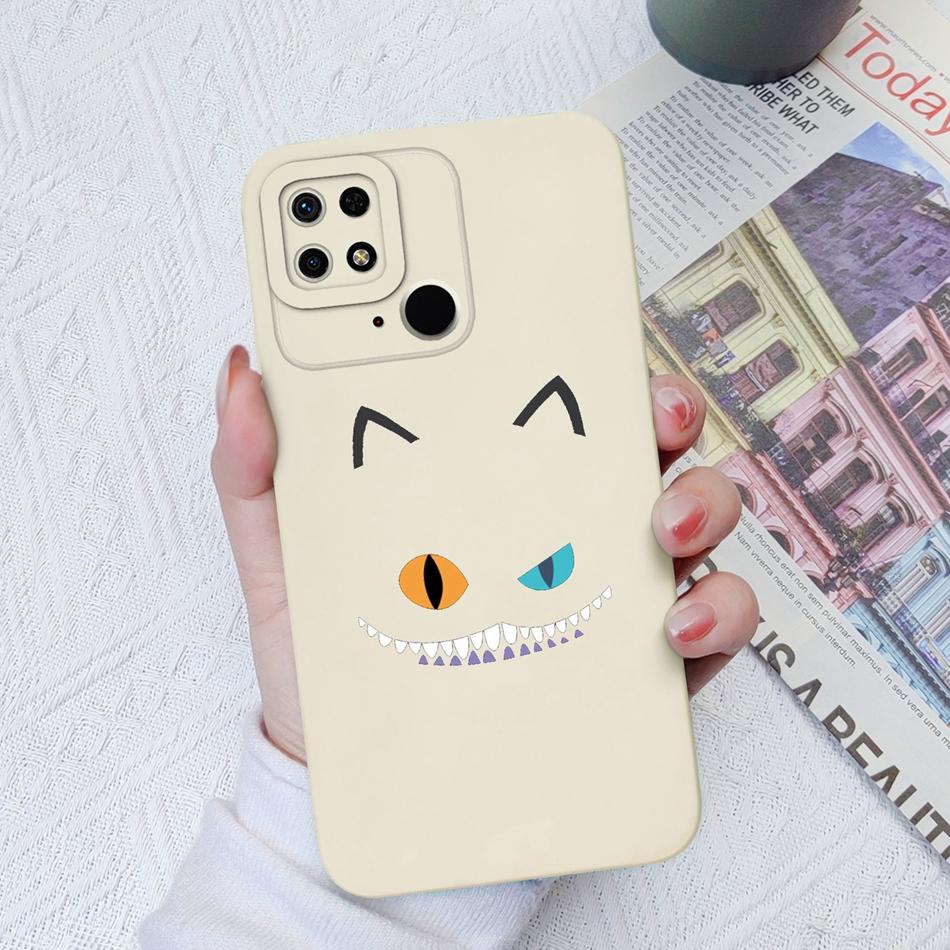 Для Xiaomi Redmi 10C 10X 10A Sport Чехол для телефона Защита камеры Мягкий Жидкий Силикон Бампер Чехол Для Redmi 10 C X A Sport Чехол
