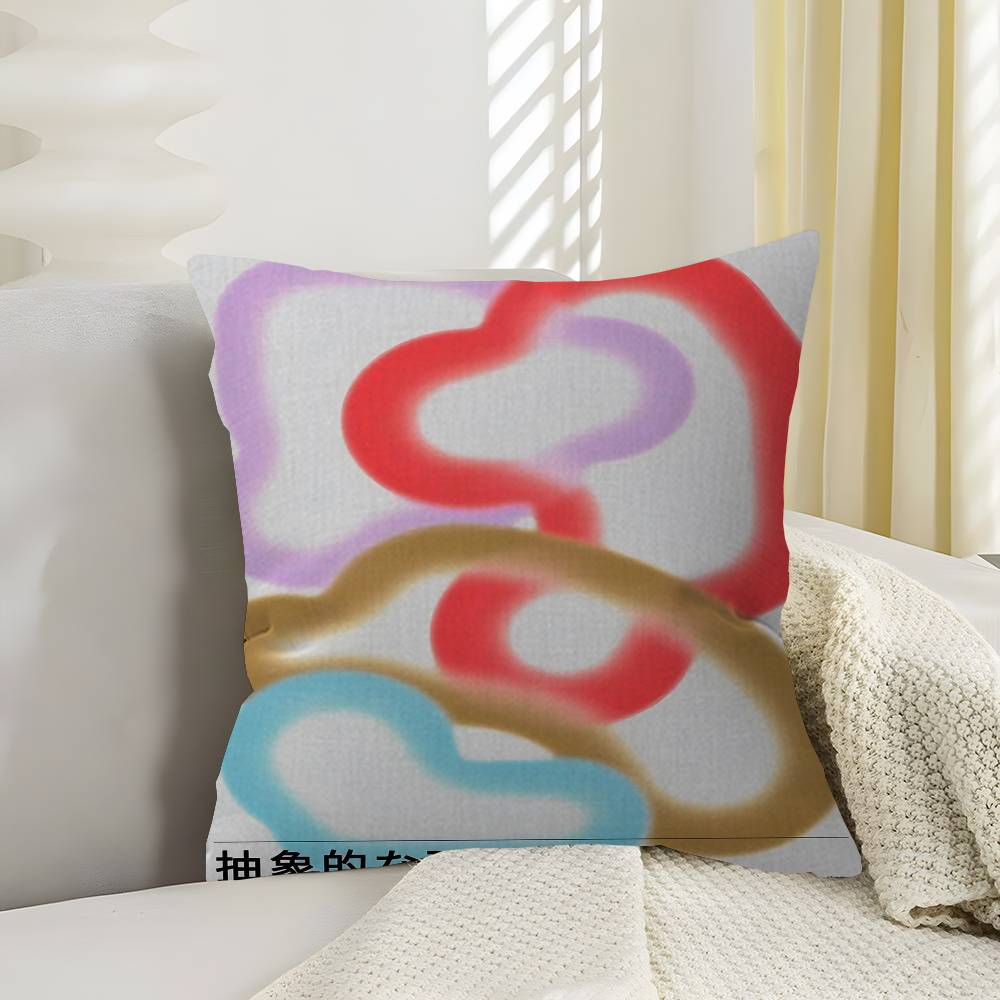 Abstract Art Open Mind pillow cover sofa cushion cover home room decoration children gift