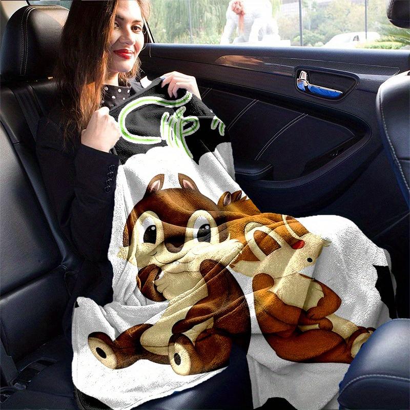 1 шт., Плед Чип и Дейл Уютный Домашний Декор, Идеально для Дивана, Кровати, Путешествий, Кемпинга, Машины, Пляжа, Офиса, Дремоты Мягкое Покрывало Идея для Подарка