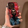 Чехол для телефона певицы The weekend для iPhone 17 17Air 16 15 14 13 12 11 Pro Max Plus Цветной Серебристый
