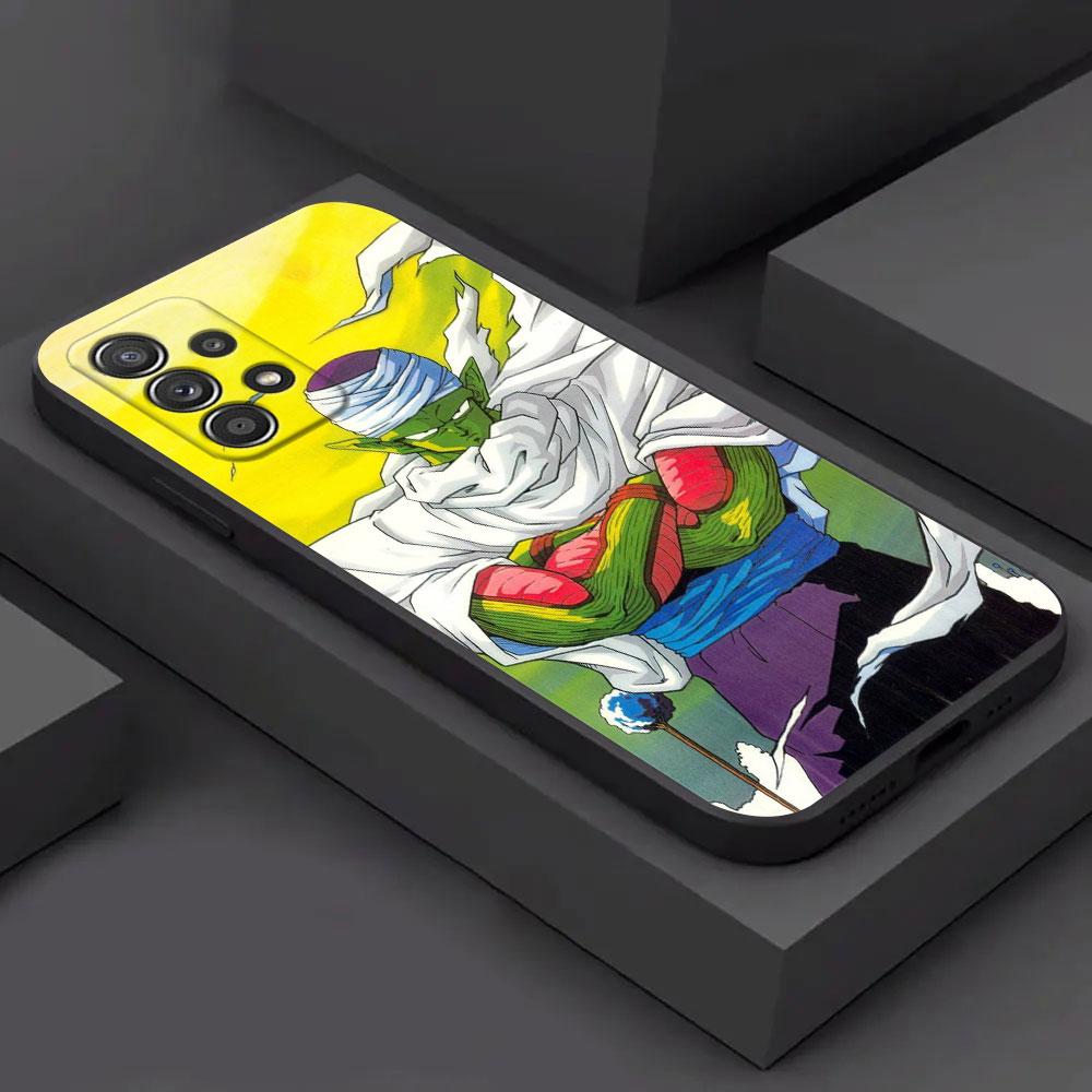 Dragons Balls Anime Phone Cover A56 5G For Samsung A57 A37 A55 A36 A26 A17 A07 A35 A34 A53 A54 A52 A73 A72 Frieza Majin Buu Case