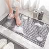 Коврик для ванной с сетчатой текстурой и присосками, коврик для ванны, коврик для ванной, коврик для педалей, туалет