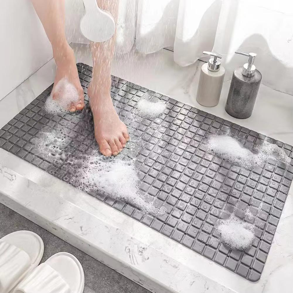 Коврик для ванной с сетчатой текстурой и присосками, коврик для ванны, коврик для ванной, коврик для педалей, туалет