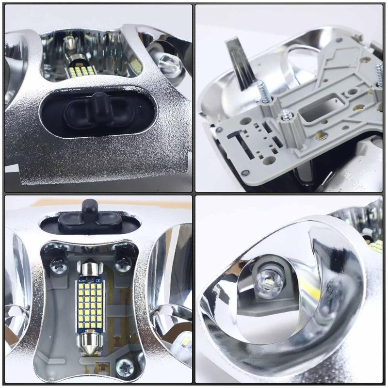 F37Z-13776-B F37Z13776B Energy Efficient LED Ceiling Interior Dome Light Assembly Suitable for Roof Headliners Map Lamp